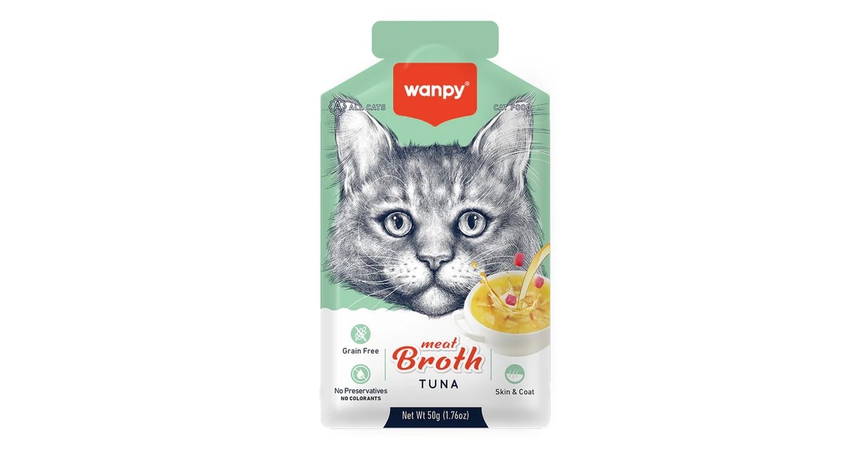 Wanpy Meat Broths Tuna Cat Broth 50 g
