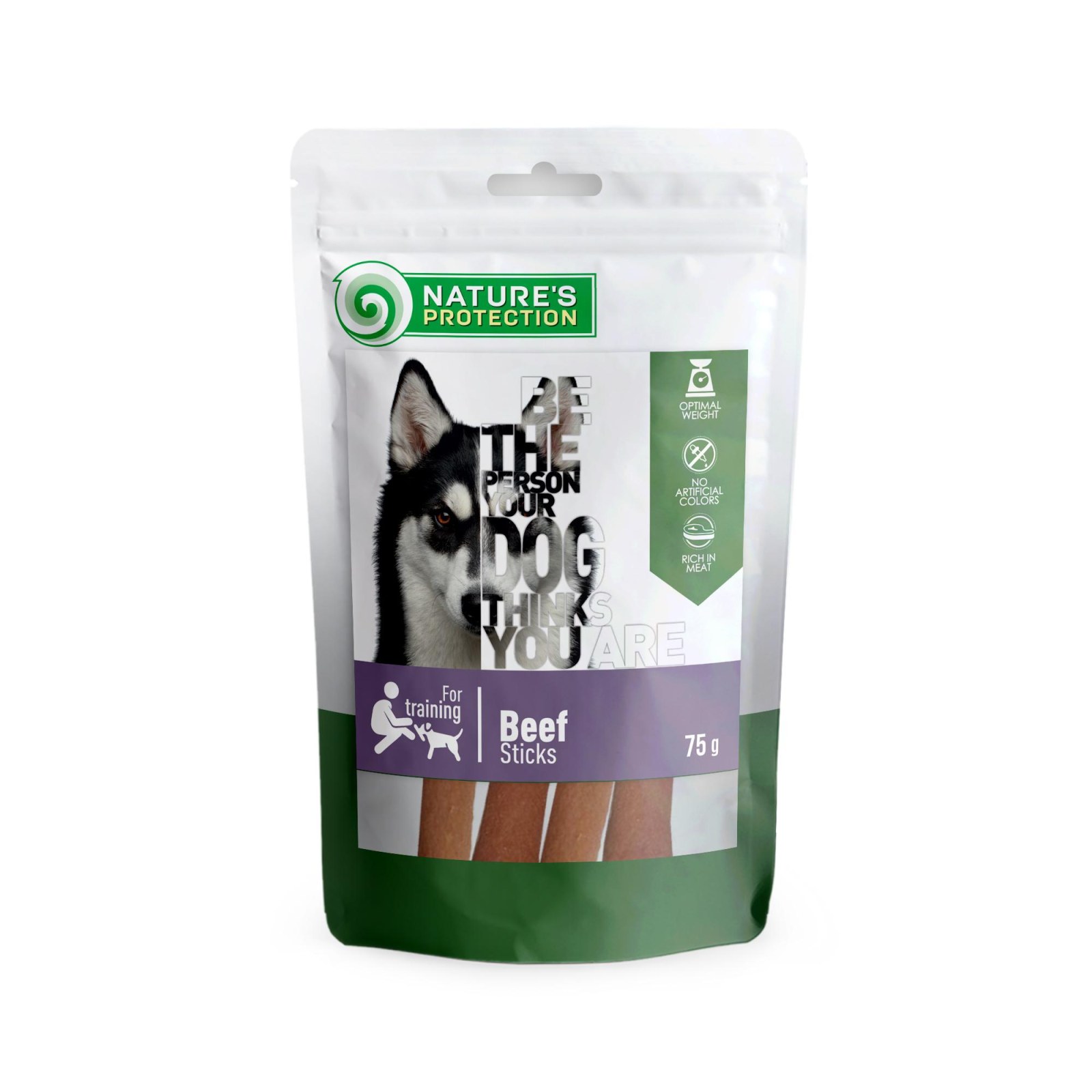 Nature's Protection snack for dogs beef sticks