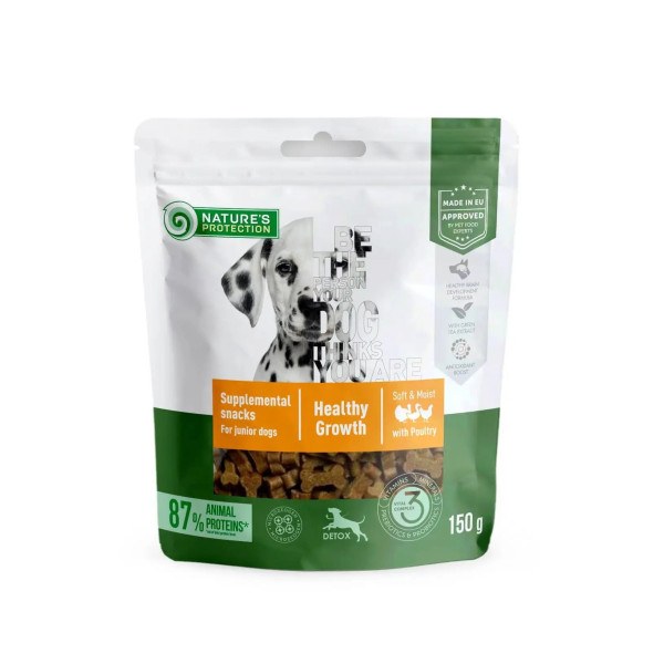 Nature’s Protection Healthy Growth with Poultry Up Лакомство для щенков