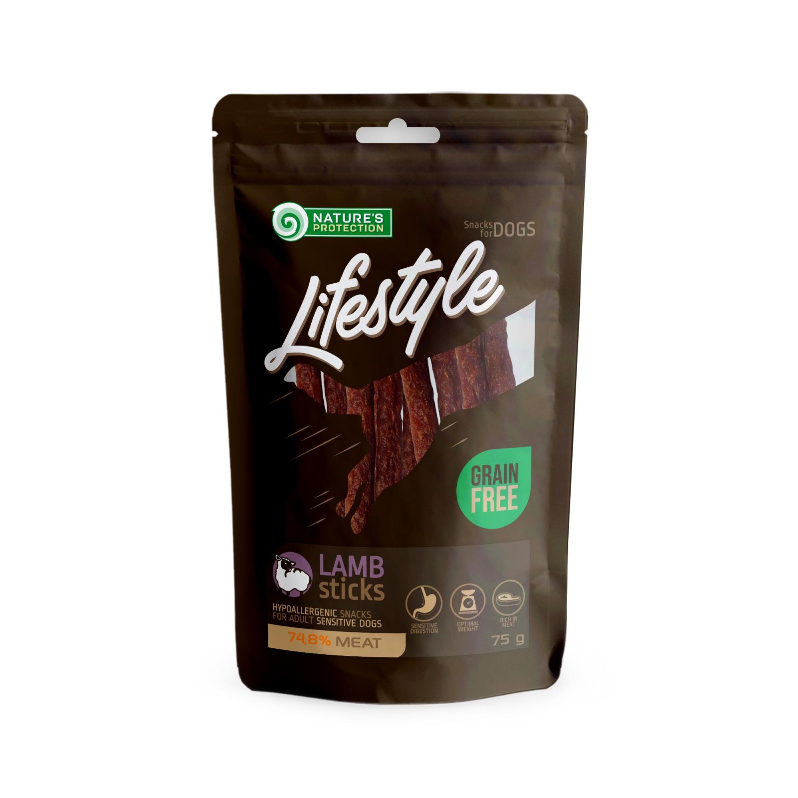 Nature's Protection Lifestyle Lamb Stick Dog Treats