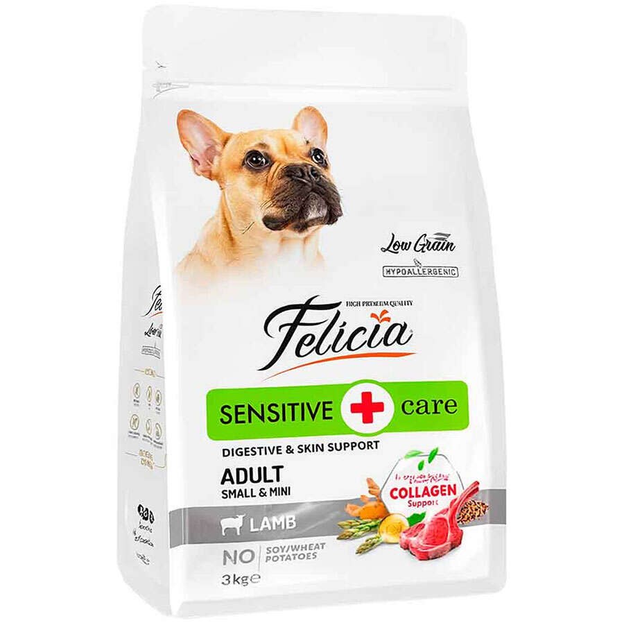 Felicia Low Grain Adult Dog Small-Mini Dog Food With Lamb 3 kg