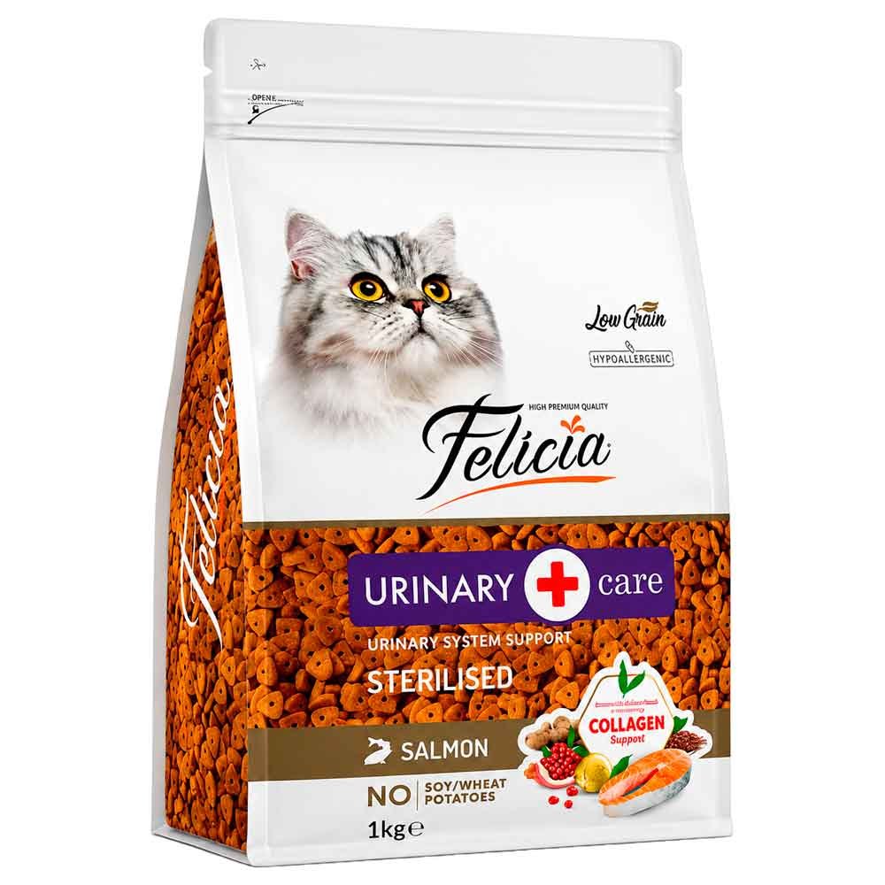 Felicia Low Grain Sterilesed Cat Food With Salmon 2 kg