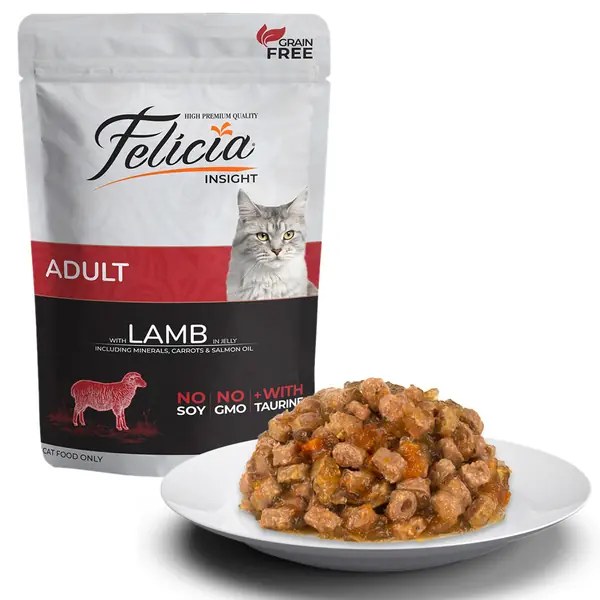 Felicia Adult Cats Lamb in Jelly Wet Cat Food 85 g
