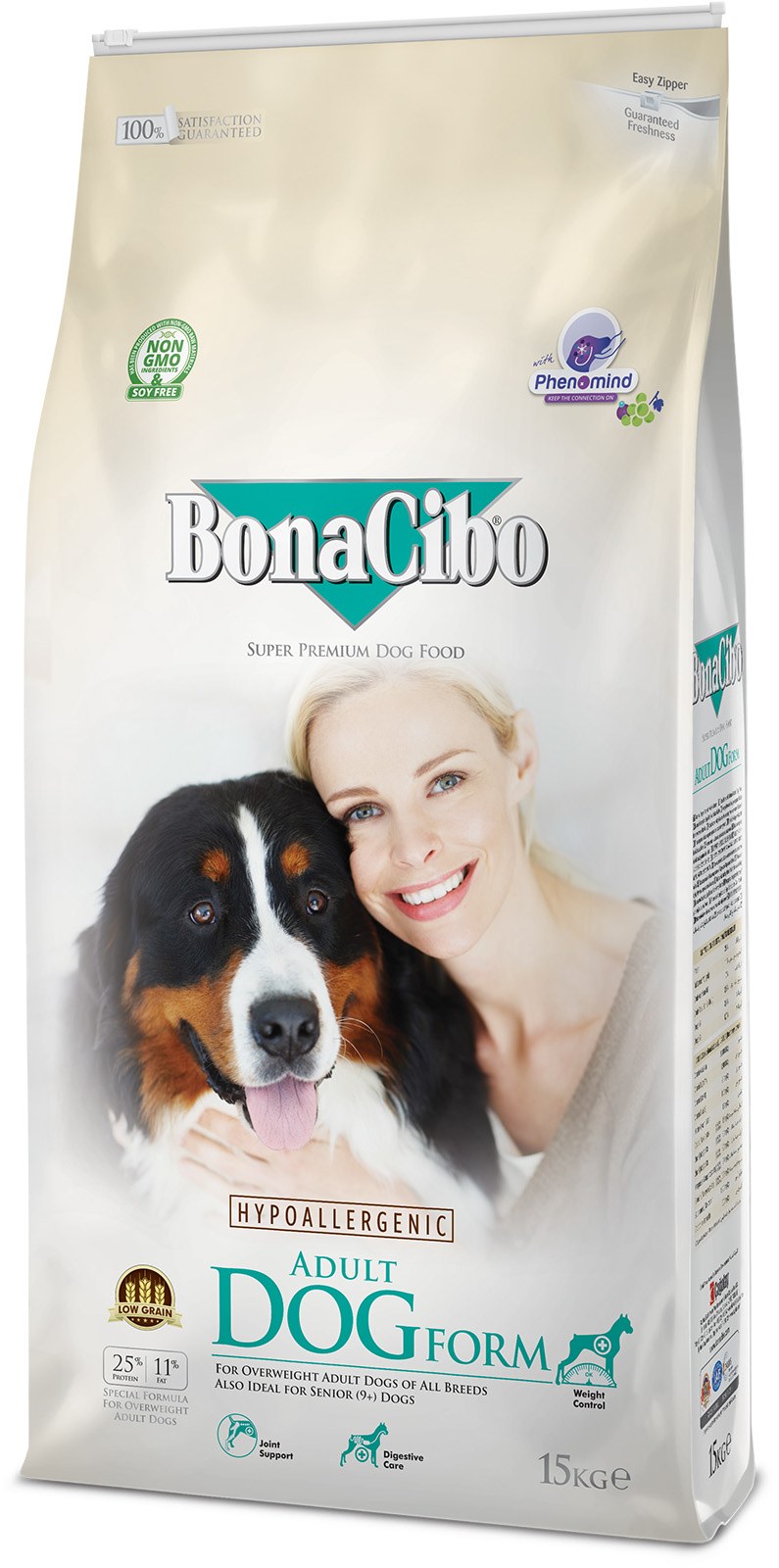 Bonacibo Superpremium FORM DOG Senior Over Weight Chicken 15 kg