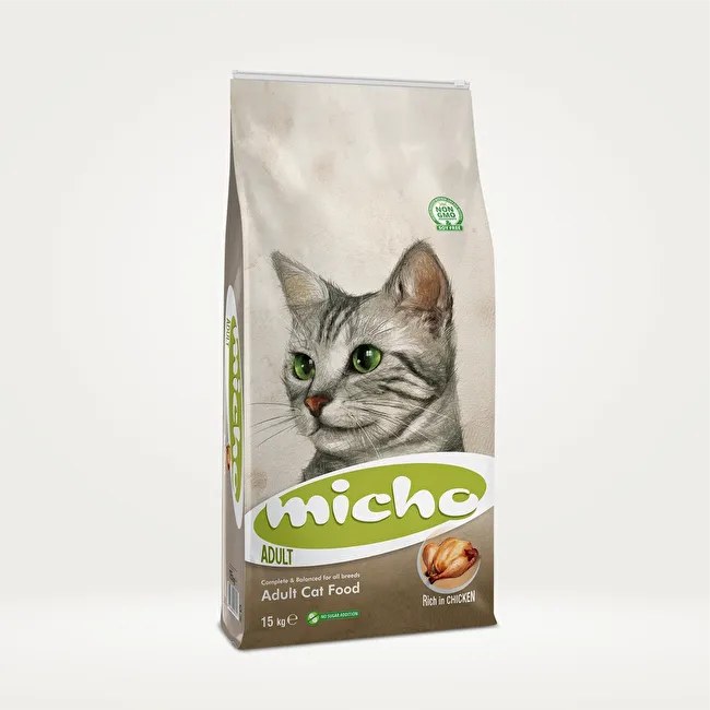 Micho Premium Tavuklu Kuru Kedi Maması 15 kg