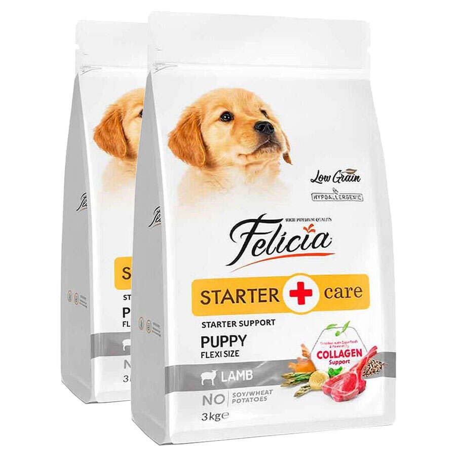 Puppy Starter Kuzu Etli Pirinçli Yavru Köpek Maması