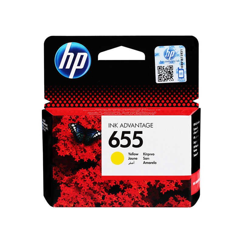 HP CZ112AE (655) Yellow Ink Cartridge
