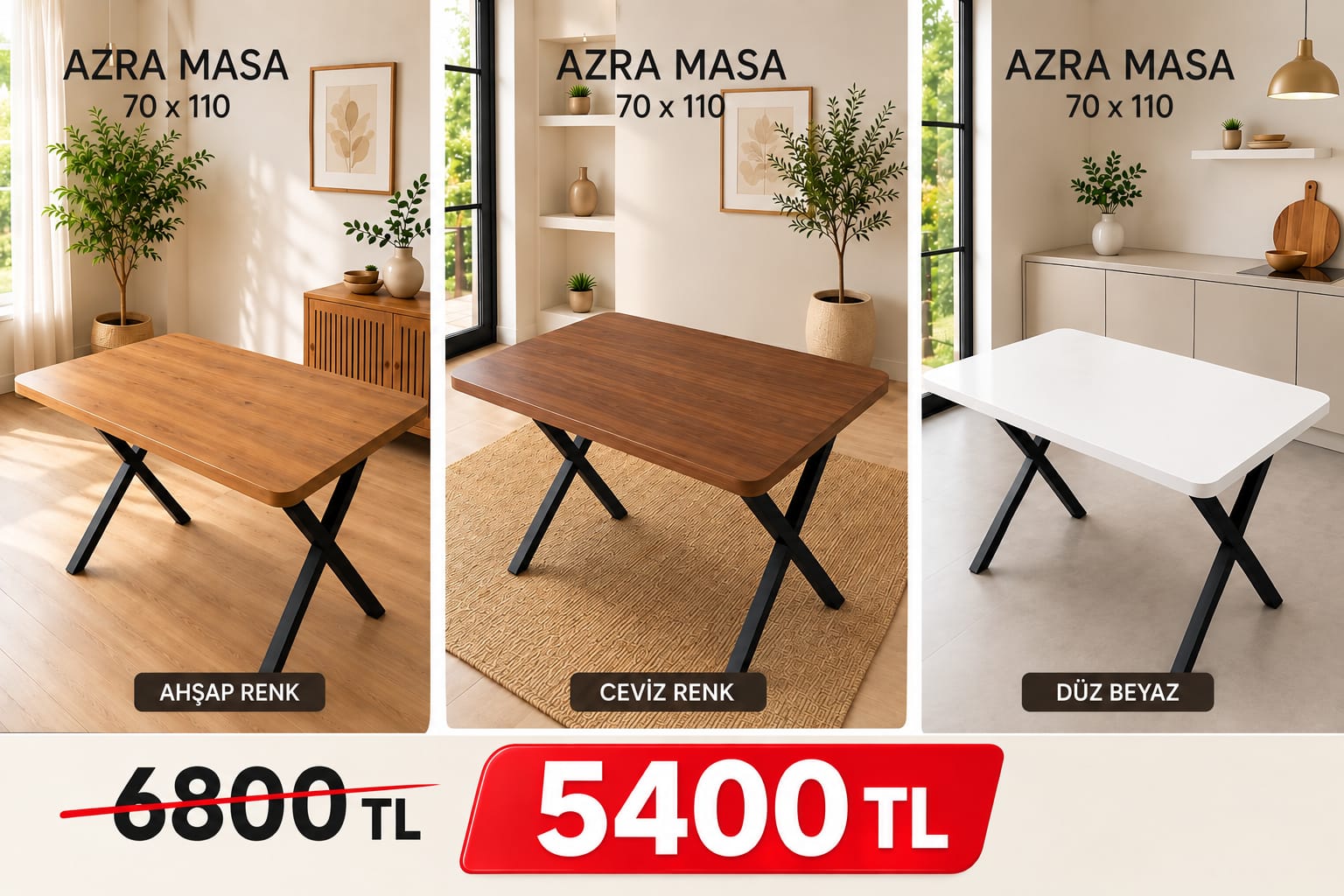 Azra Table 70x110 cm