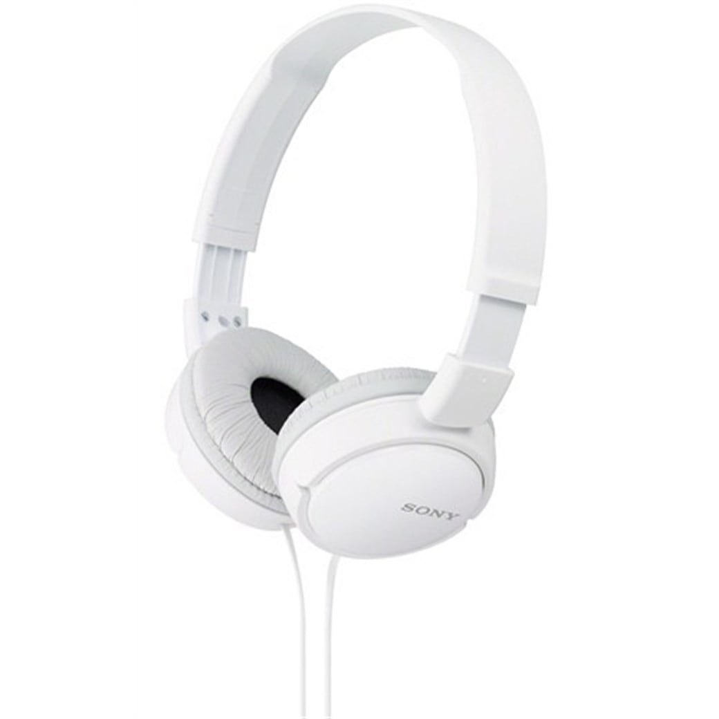 Sony MDR-ZX110W White Over-Ear Headphones