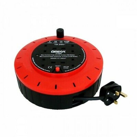 OMEGA 21465 13AMP 15MT ELEKTRİK UZATMA KABLOSU 4LÜ