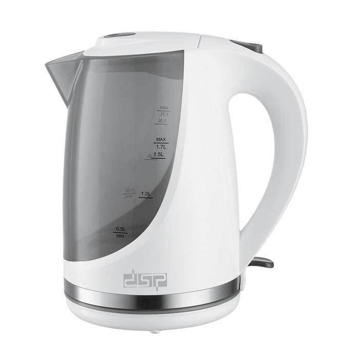 DSP Professional DSP-KK1111B Пластиковый электрочайник 1,7 л, 2200 Вт