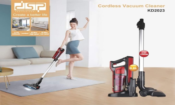 DSP Professional DSP-KD2023 Cordless Stick Vacuum 27 V 120 W