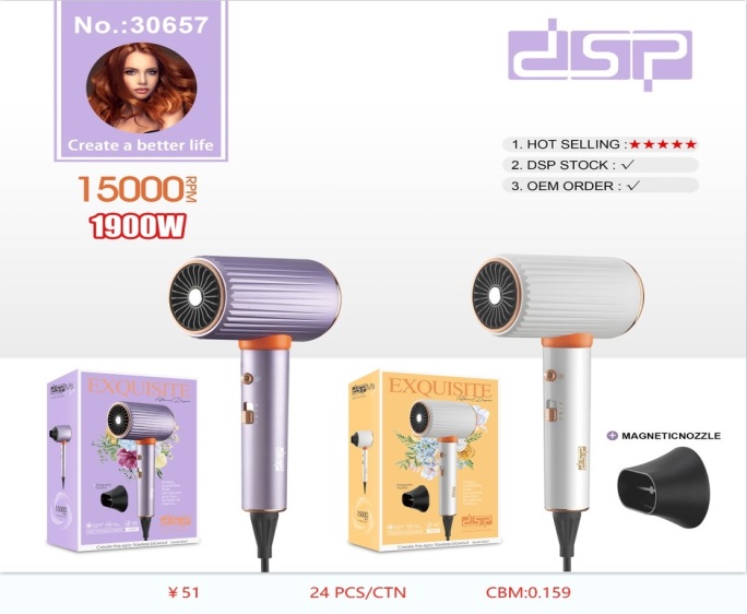 DSP 30657 Saç Kurutma Makinesi 1900 W