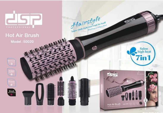 DSP 50020 7’si 1 Arada Saç Şekillendirici 1000 W