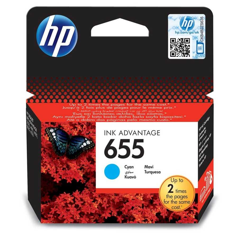 HP CZ110AE (655), голубой картридж
