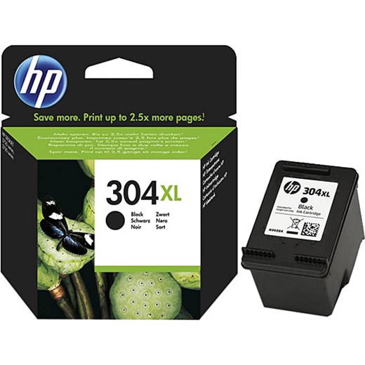 HP 304XL YÜKSEK KAPASİTE SİYAH KARTUŞ N9K08A