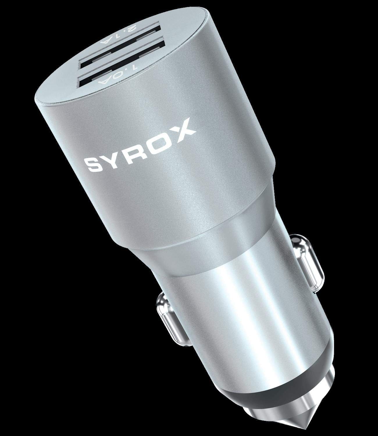 Syrox S3/S4 USB-вход, металлический набор C32, автомобильное зарядное устройство