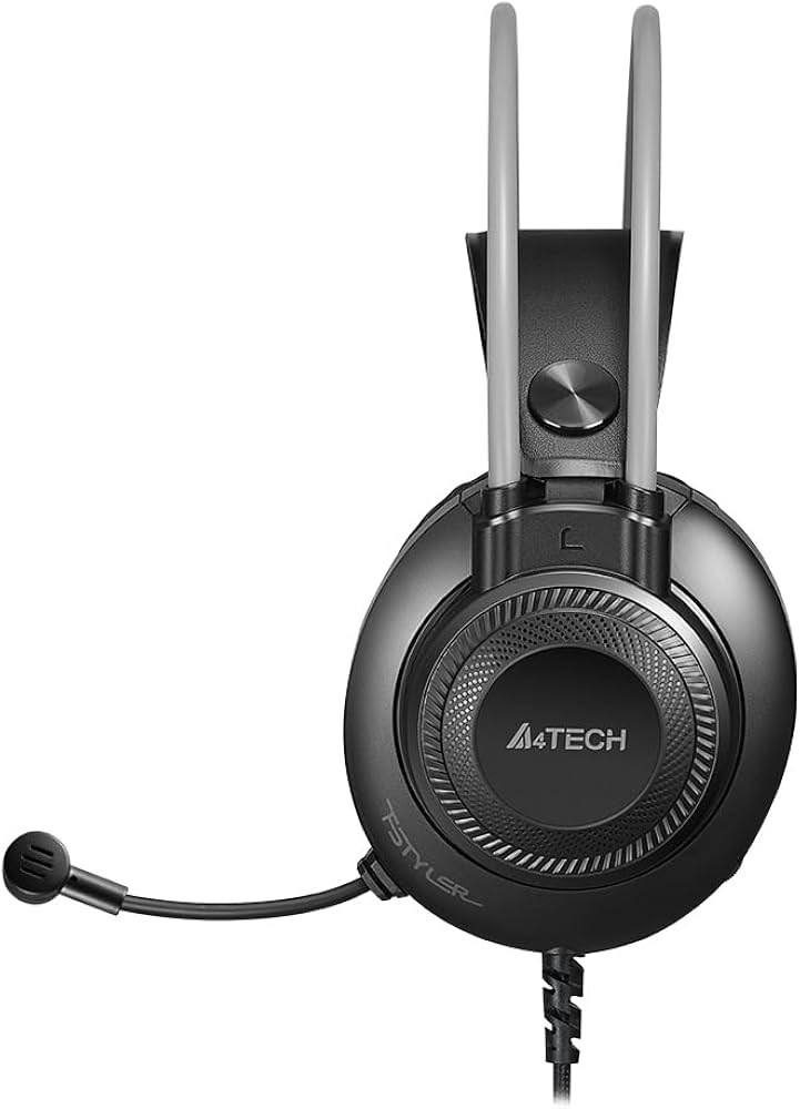 A4 TECH FH-200U USB-гарнитура с микрофоном, серая