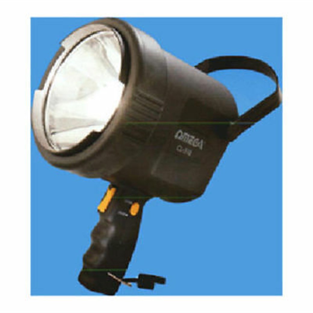 Omega 25518 CL-518 Halogen Spotlight Rechargeable Flashlight