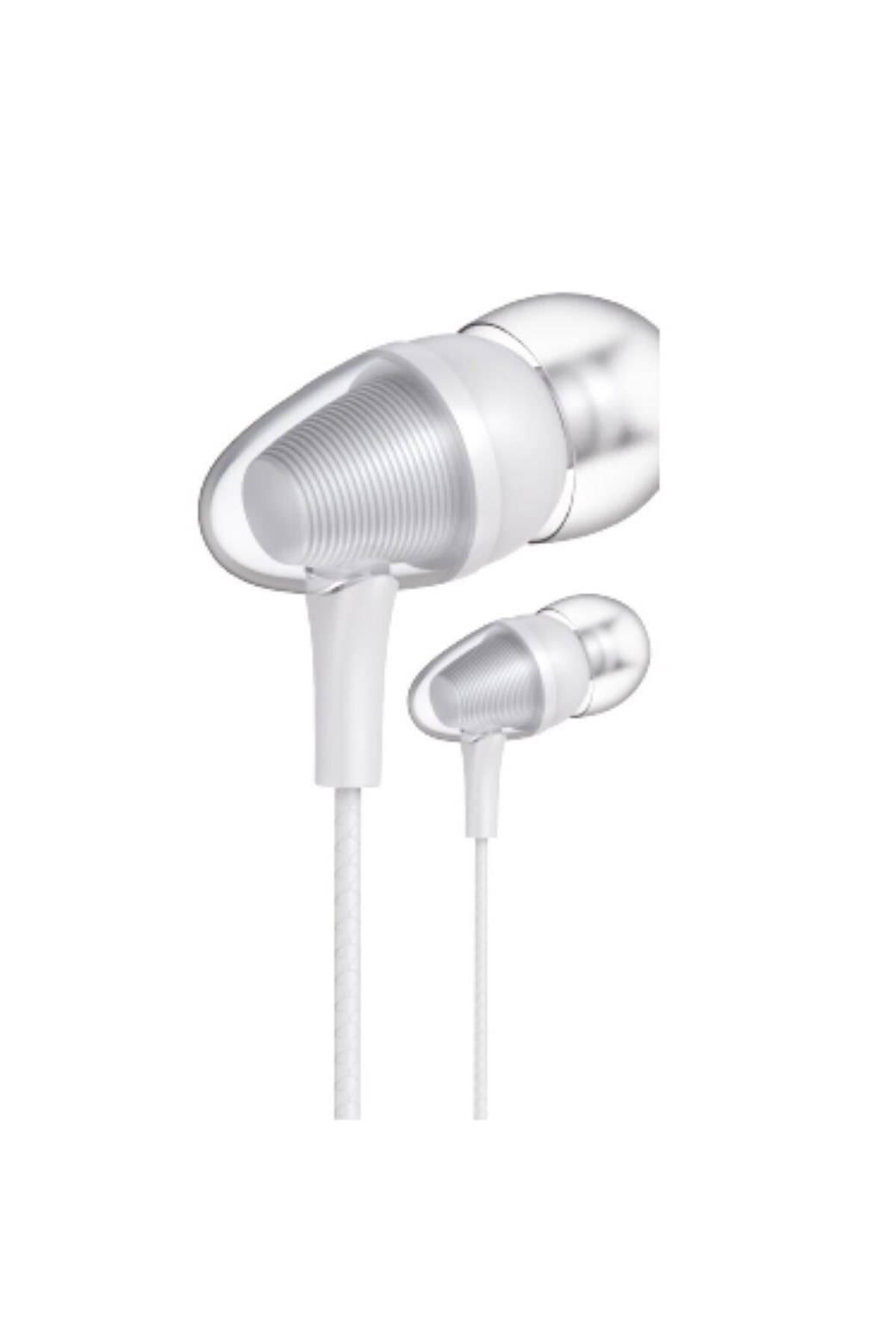 Kensa K-183 White 3.5 mm Stereo Jack Earphones