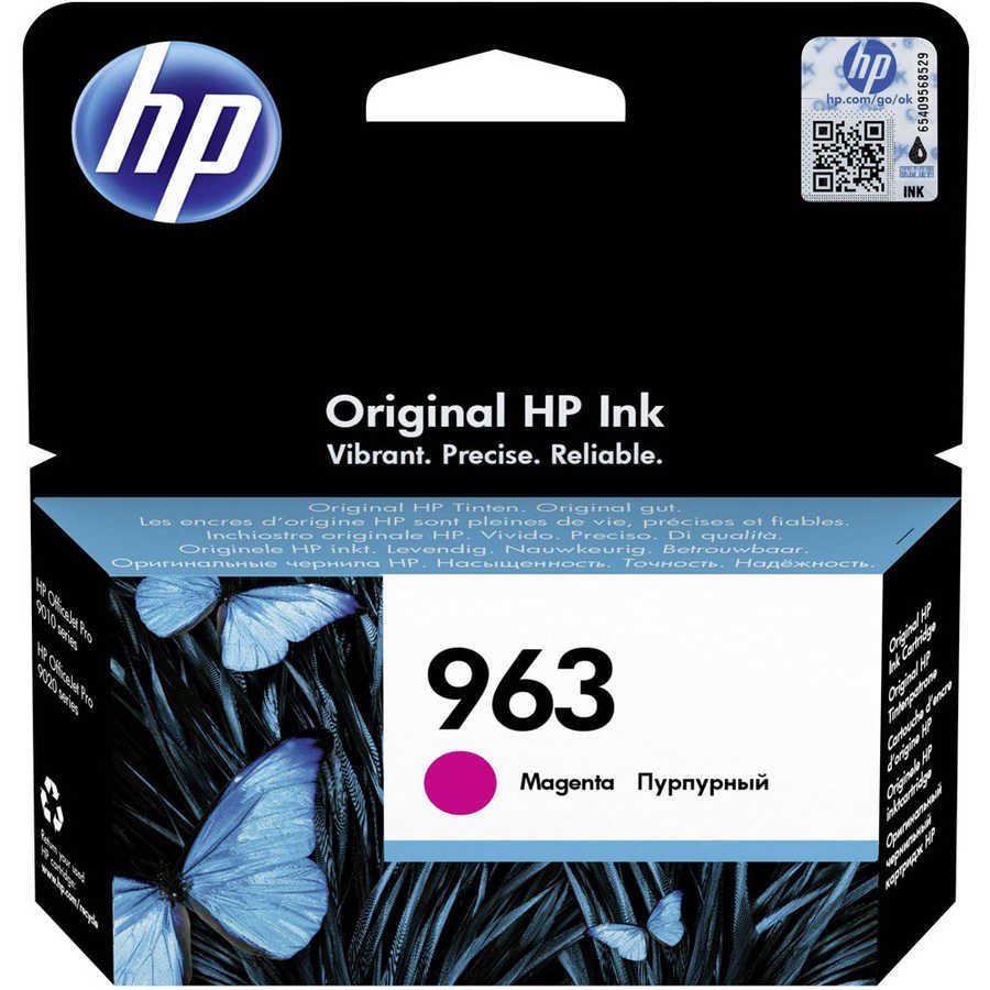 Картридж HP 963 пурпурный 3JA24A