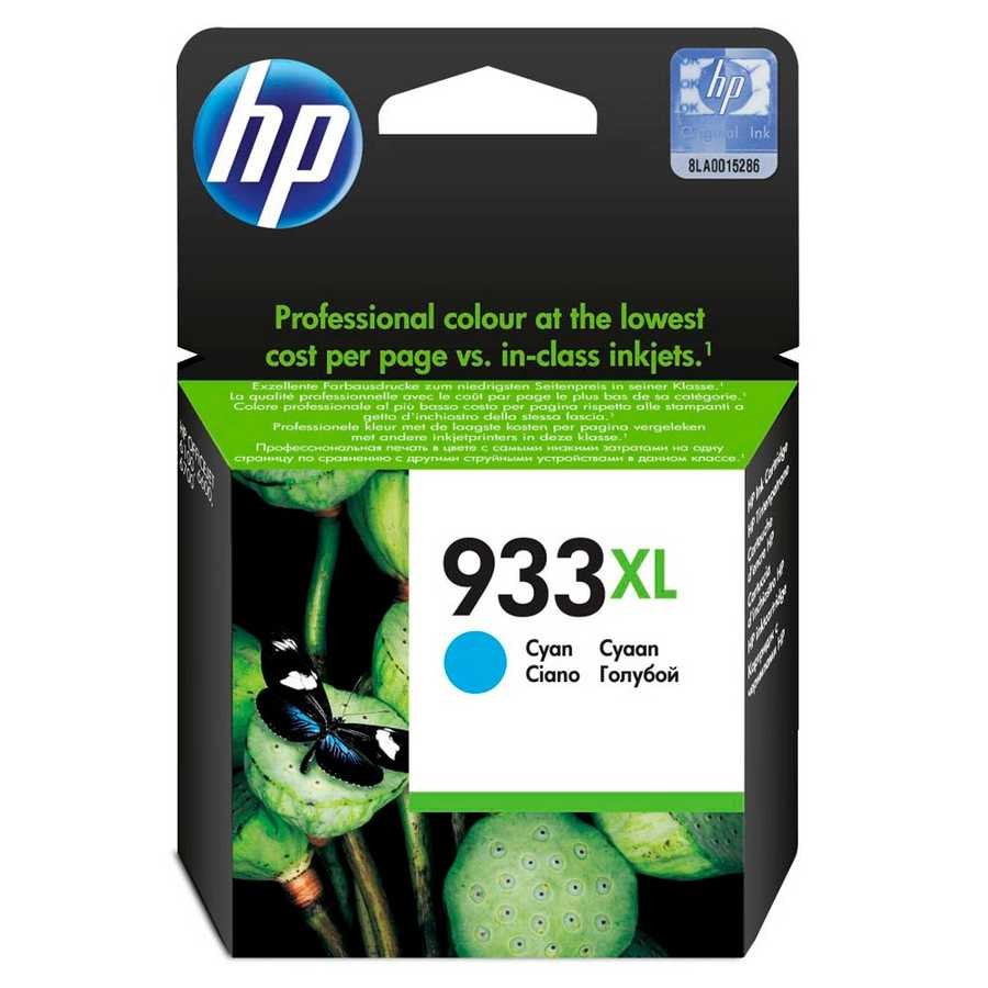 Картридж HP 933XL, голубой (Cyan)