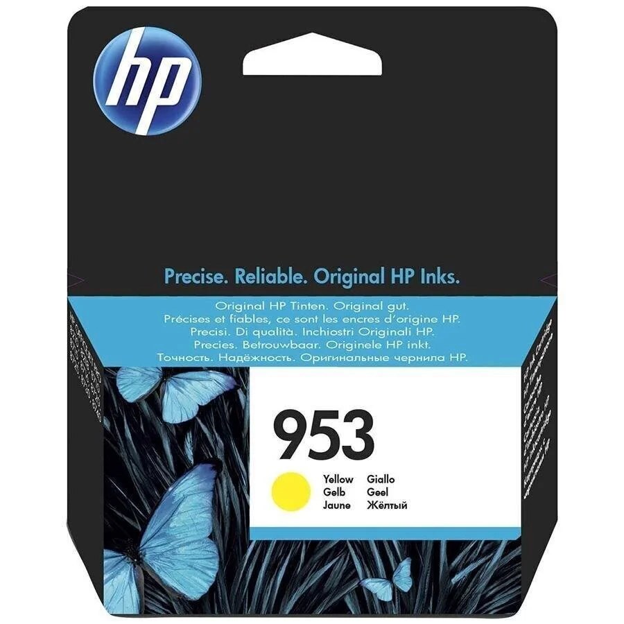 HP 953 Жёлтый картридж F6U14AE