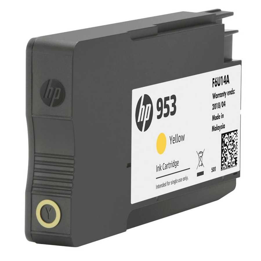 HP 953 Yellow Ink Cartridge F6U14AE