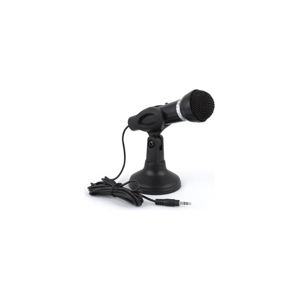 Powermaster YW-30 3.5 mm Wired Desktop Microphone, Black