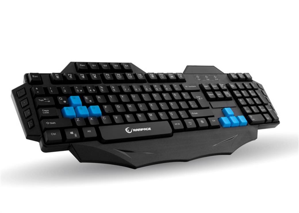 Rampage KB-R01 Black USB Gaming Multimedia Keyboard