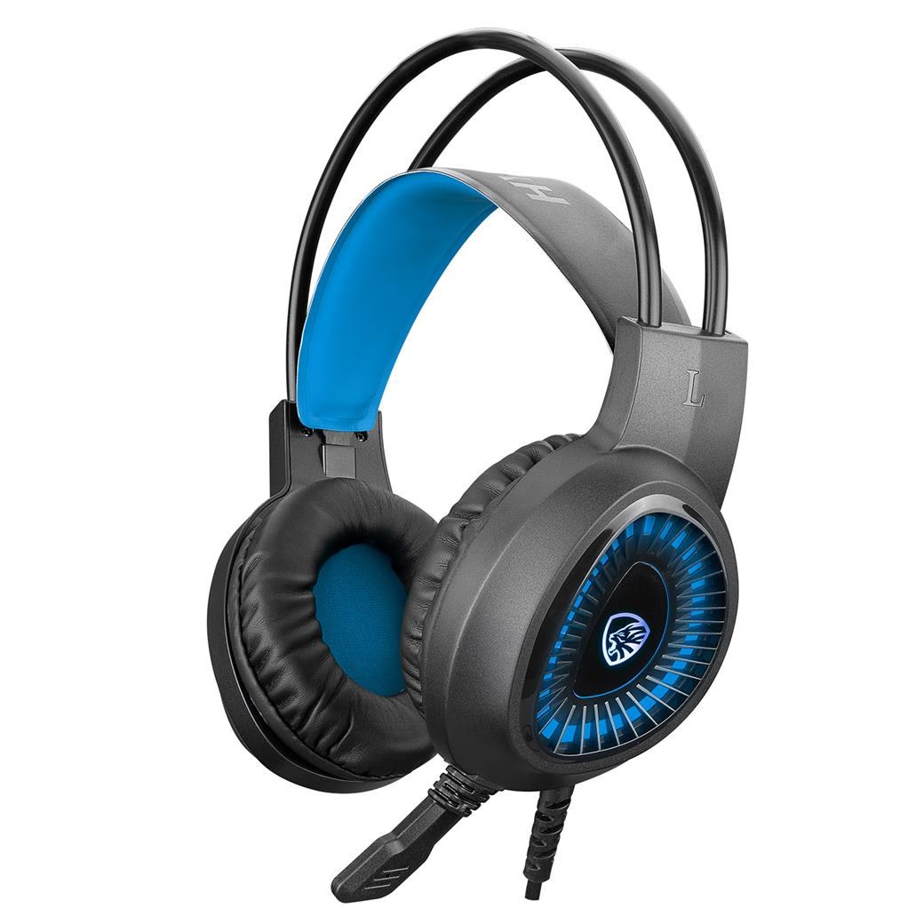 Hytech HY-G1 LEGEND Blue 3.5 mm Gaming Headset with Microphone