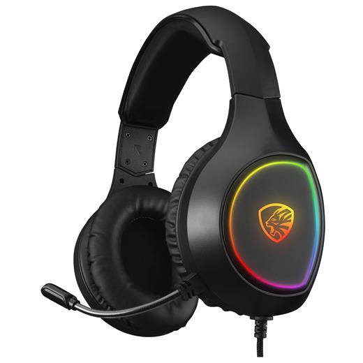 Hytech HY-G5 X-CONAN Siyah RGB Işıklı PC-PS4-XBOX-Telefon Destekli Gaming Mikrofonlu Oyuncu Kulaklık