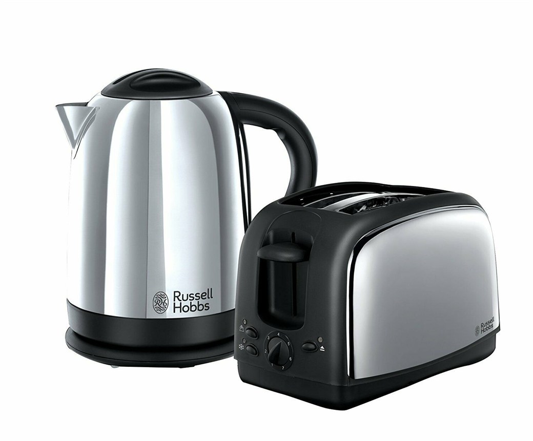 Russell Hobbs 21830 1.7 L Kettle and 2-Slice Toaster Set