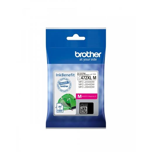 BROTHER LC472XL KIRMIZI MÜREKKEP KARTUŞU