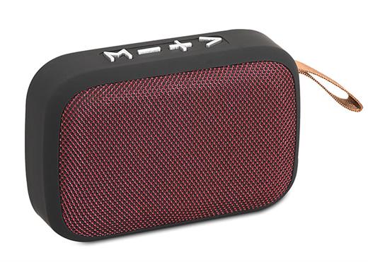 Mikado MD-25BT ENJOY N2 Kırmızı Bluetooth 3W TF/USB/FM Destekli Hoparlör
