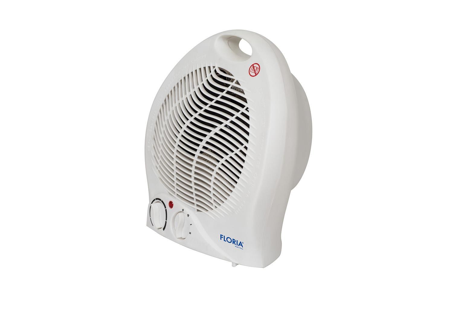 Floria ZLN6171 Fan Heater, White