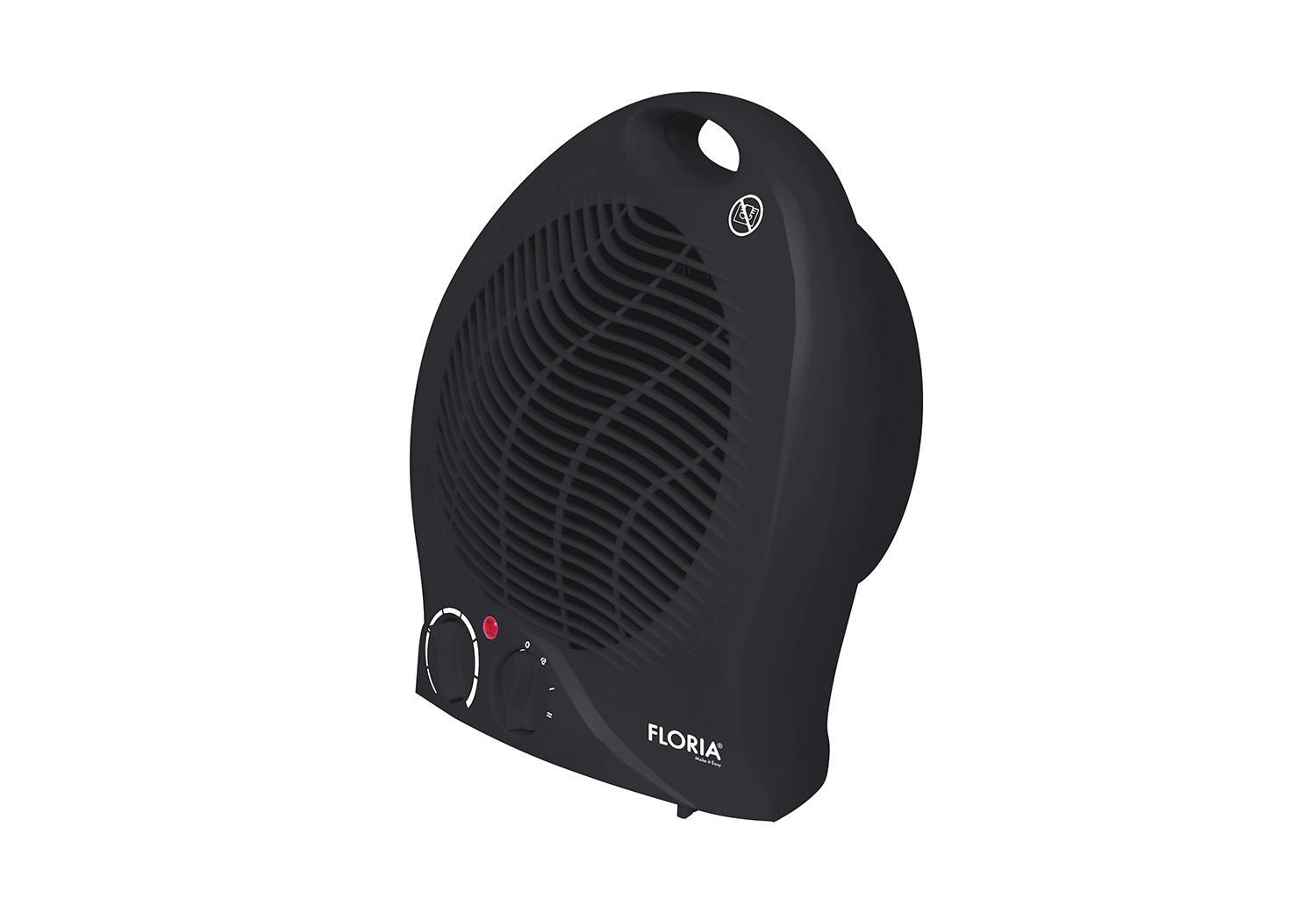 Floria ZLN6172 Black Fan Heater