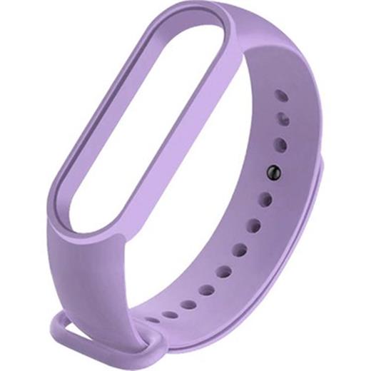 MI BAND 5/6 MOR SİLİKON KAYIŞ