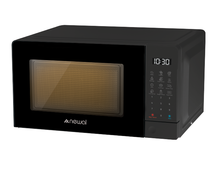 Newal MWO2510/2 Чёрная микроволновая печь 20L с цифровым управлением