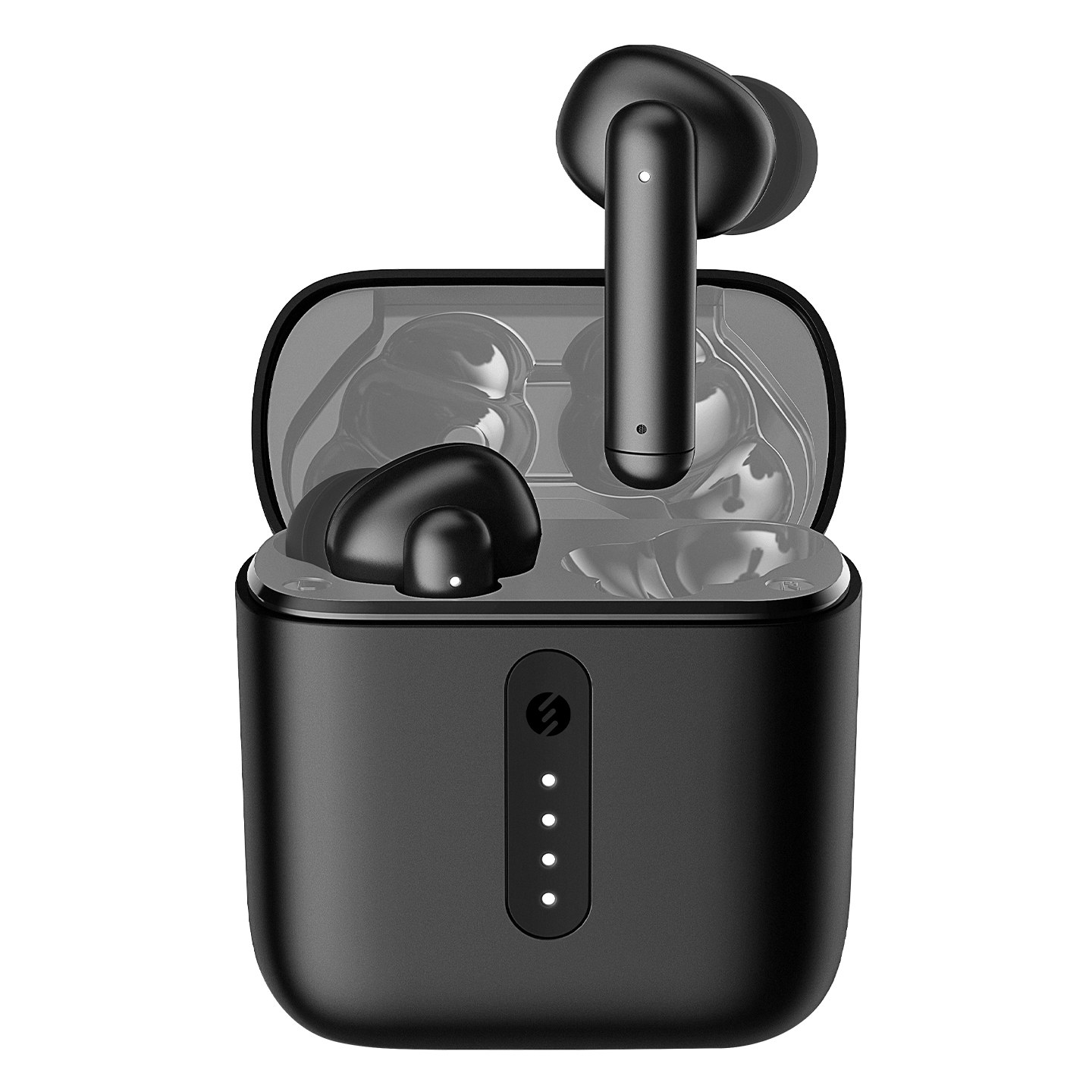 S-Link TruePods Black TWS Bluetooth Earphones, IPX4