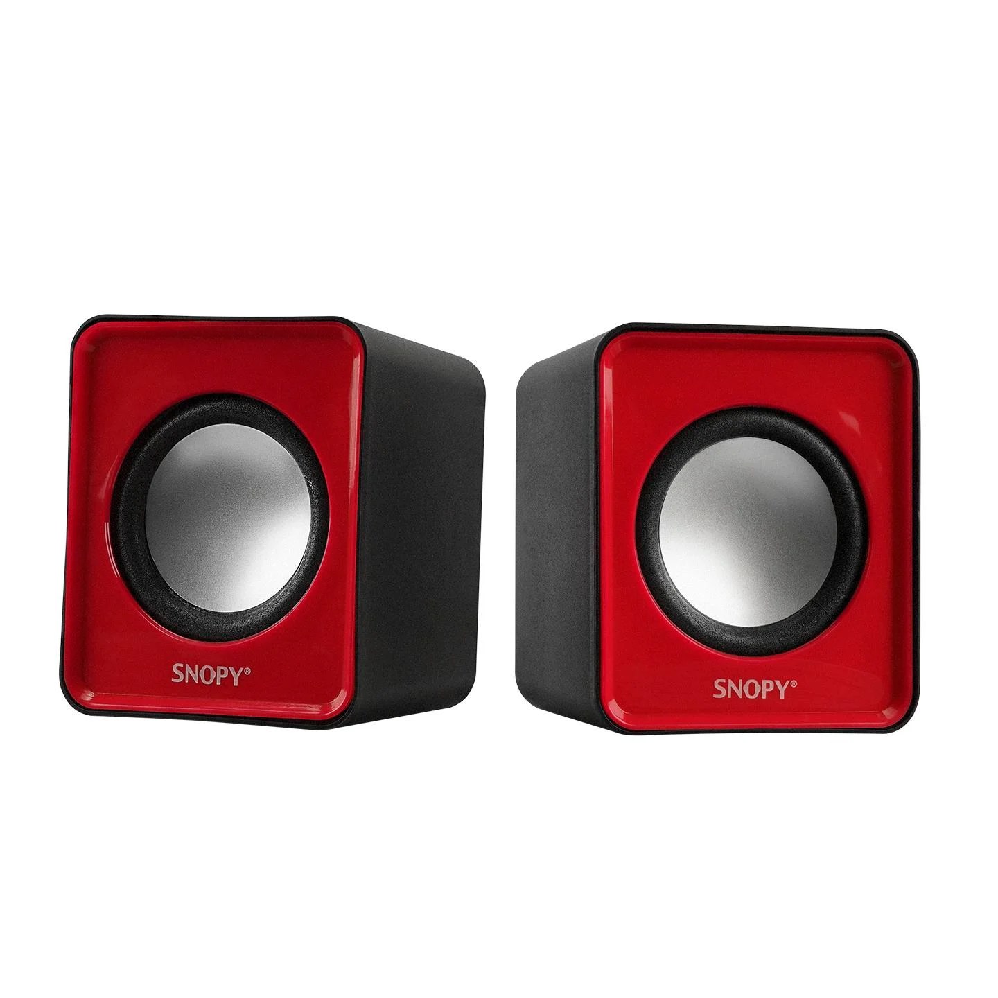 Snopy SN-66 2.0 Red USB Speakers