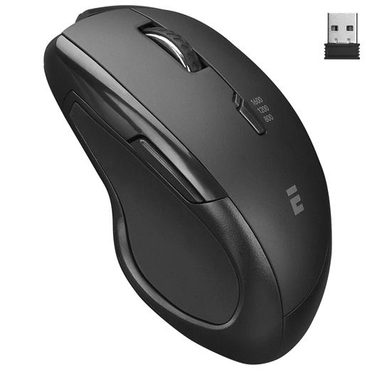 Everest SM-32BT Siyah Bluetooth 2.4GHz İkisi Bir Arada 1600dpi Kablosuz Mouse