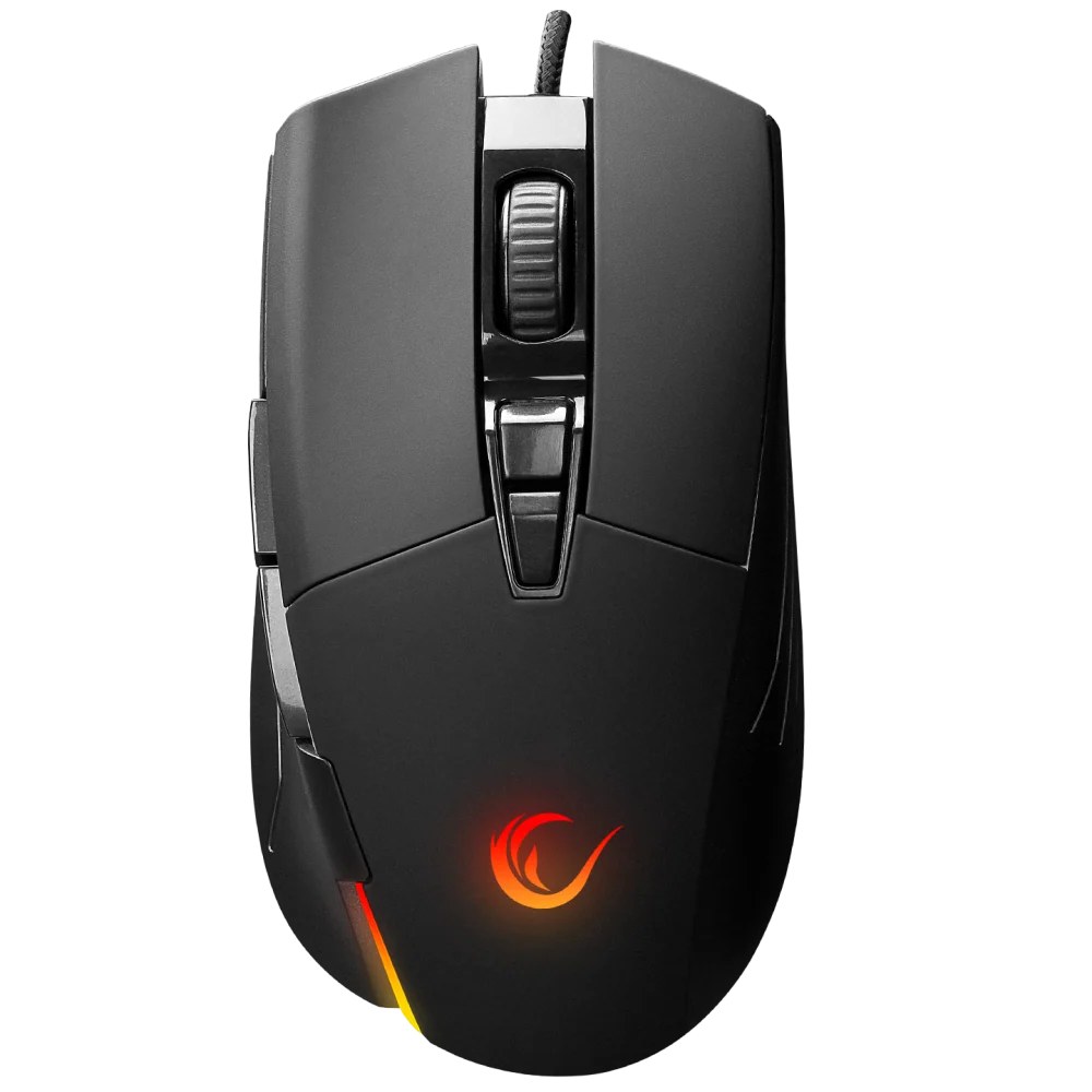 Rampage SMX-52 BROKER Usb Siyah RGB Işıklı 7200 dpi Gaming Oyuncu Mouse
