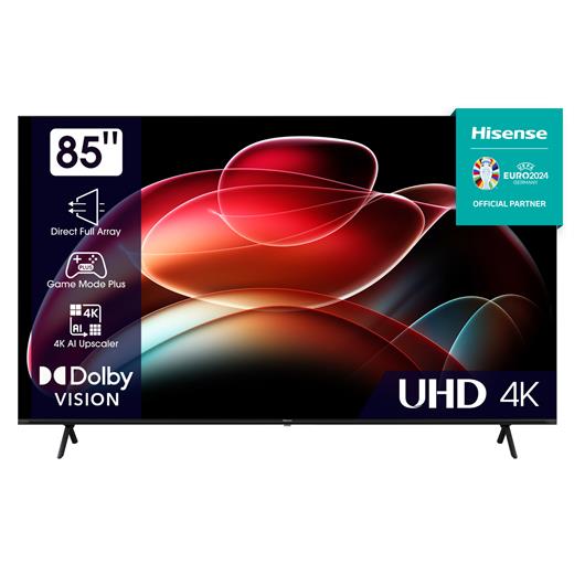 HISENSE 85A6K 85" UYDU ALICILI 4K ULTRA HD SMART TV