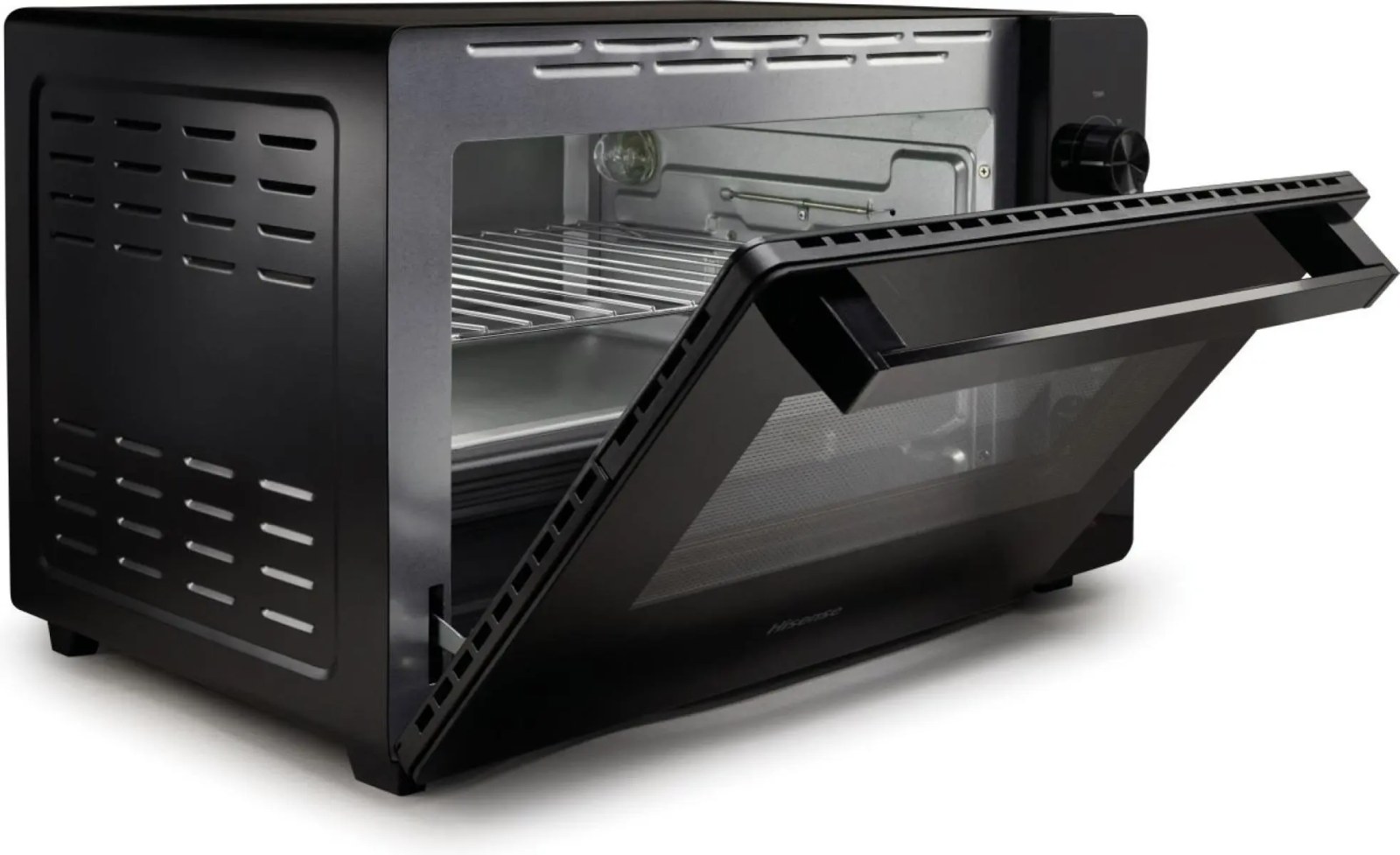 Hisense HOM45M, чёрная мини-печь 45 л