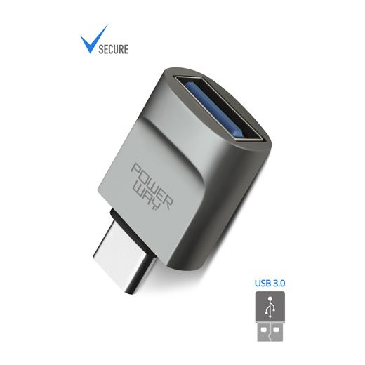 POWERWAY TYPE-C TO USB OTG ÇEVİRİCİ
