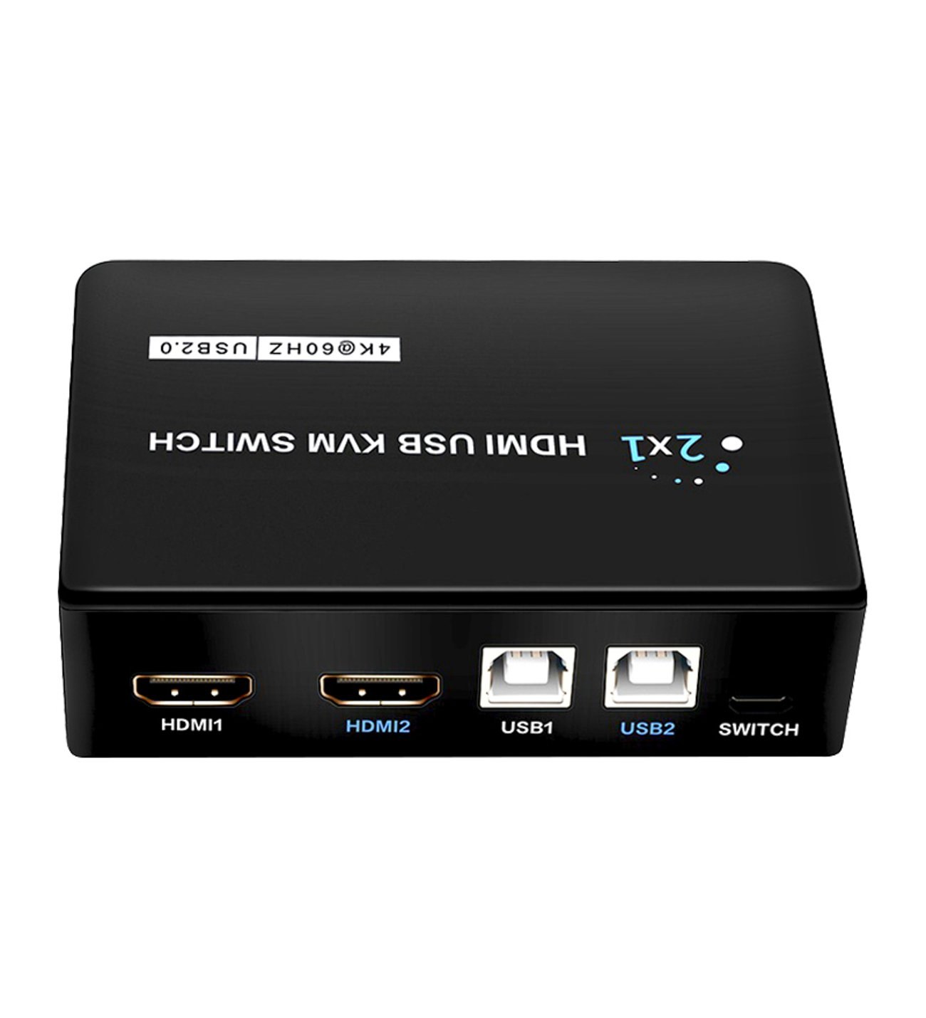 Powermaster PM-11789 4K HDMI USB KVM-коммутатор 2x1