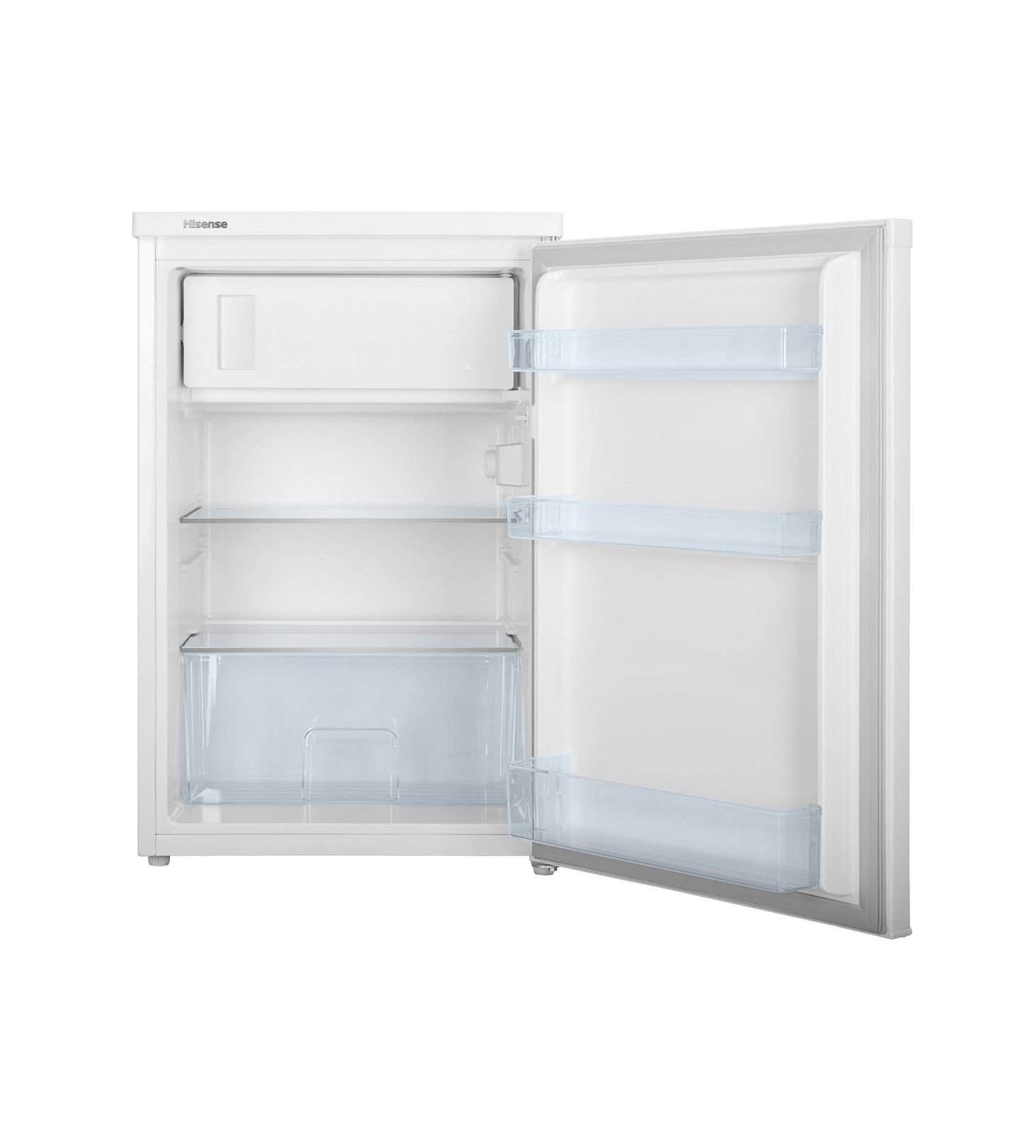 Hisense RR154D4AW2, белый однодверный холодильник, 120 л