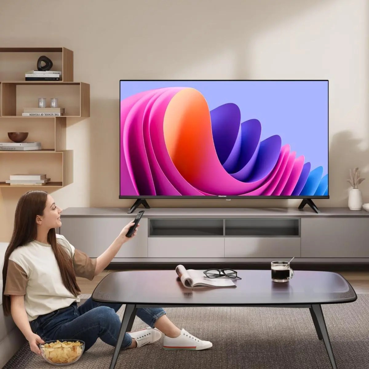 Hisense 32A4N — 32-дюймовый HD Smart TV со спутниковым ресивером