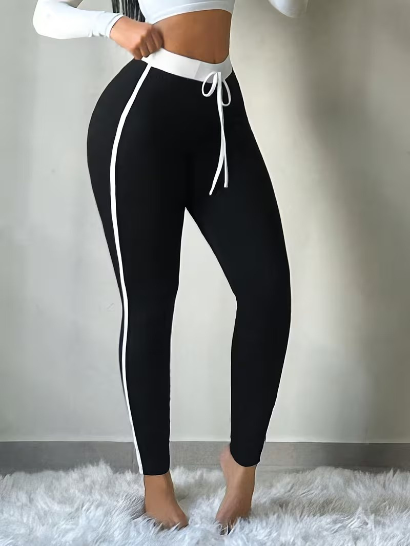 Girince 194759 Women's High-Waist Drawstring Leggings
